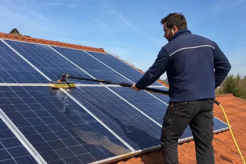Nettoyage et entretien de panneaux solaires à Treffendel